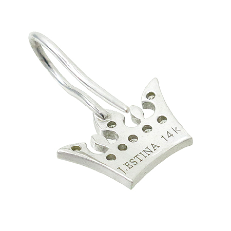 J.ESTINA(���̿���Ƽ��) 14K ȭ��Ʈ ��� C.Z Ƽ�ƶ� �ΰ� �Ͱ��� �̹���2 - ���̺��� �߰���ǰ