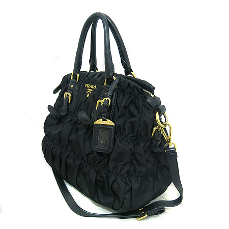 Prada(�����) BN1336 TESSUTO GAUFRE NERO ���� �к긯 ������ ����ΰ� 2WAY [��õ ������] �̹���2 - ���̺��� �߰���ǰ