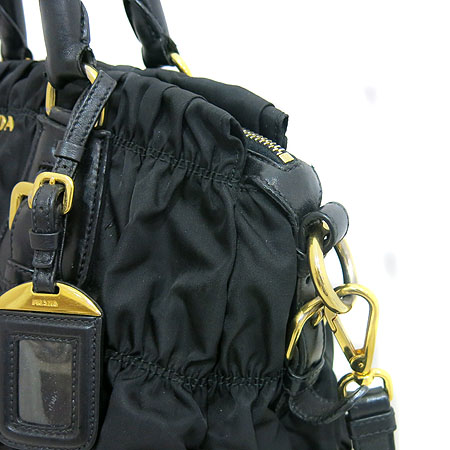 Prada(�����) BN1336 TESSUTO GAUFRE NERO ���� �к긯 ������ ����ΰ� 2WAY [��õ ������] �̹���4 - ���̺��� �߰���ǰ