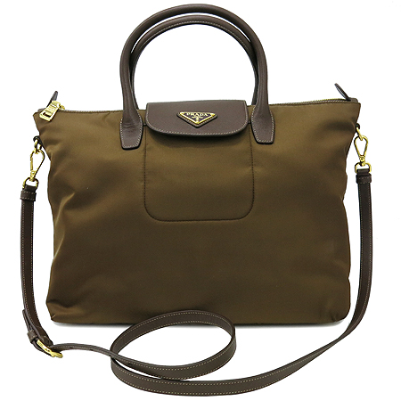 Prada(�����) BN2541 �ﰢ �ΰ� ��� ���ǾƳ� �÷� �к긯 ȥ�� ��Ʈ�� + �����Ʈ�� �̹���2 - ���̺��� �߰���ǰ
