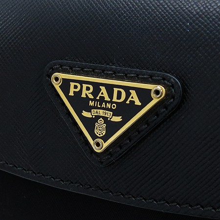 Prada(�����) BT0779 TESSUTO SAFFIAN NERO ���� �к긯 ���Ǿ� ȥ�� ����ΰ� Ŭ��ġ �� ü�� ũ�ν��� �̹���4 - ���̺��� �߰���ǰ