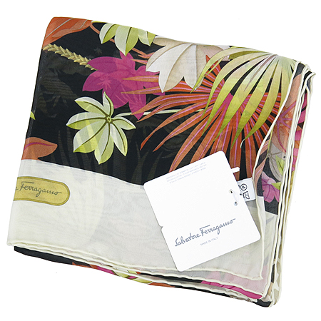 Ferragamo(��󰡸�) 100% ��ũ ��ī�� �̹���2 - ���̺��� �߰���ǰ