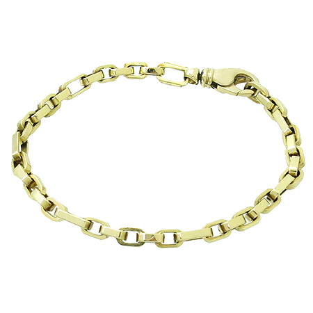 Tiffany(Ƽ�Ĵ�) 18K(750) ���� ���� ��ũ(LINK) ü�� �극�̽��� �������� ���� �̹���2 - ���̺��� �߰���ǰ