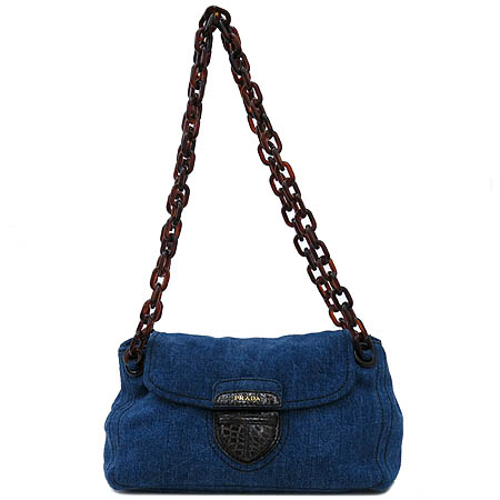 Prada(�����) BR4881 ���� �ΰ� CORDA DENIM(����) ü�� ����� �̹���2 - ���̺��� �߰���ǰ