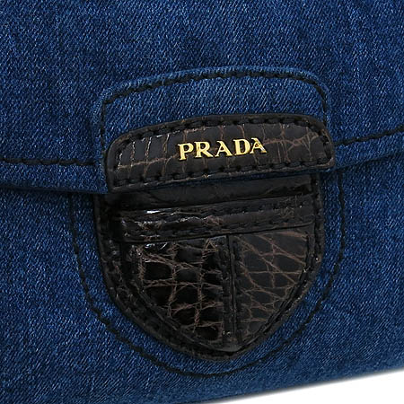 Prada(�����) BR4881 ���� �ΰ� CORDA DENIM(����) ü�� ����� �̹���4 - ���̺��� �߰���ǰ