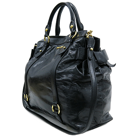 MiuMiu(�̿�̿�) RN0939 VITELLO LUX ���� ���� ���� ��� ���� �ΰ� ��ÿ 2WAY �̹���3 - ���̺��� �߰���ǰ