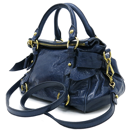 MiuMiu(�̿�̿�) ���̺� VITELLO LUX ���� ��� ���� �ΰ� ��ÿ 2WAY �̹���3 - ���̺��� �߰���ǰ