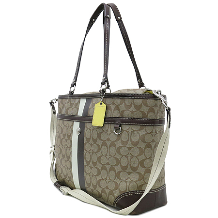 Coach(��ġ) F14475 �ñ׳�ó PVC ���� ���� ȥ�� ���� 2WAY �̹���2 - ���̺��� �߰���ǰ