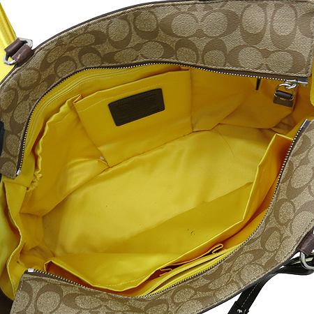 Coach(��ġ) F14475 �ñ׳�ó PVC ���� ���� ȥ�� ���� 2WAY �̹���5 - ���̺��� �߰���ǰ