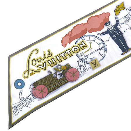 Louis Vuitton(���̺���) M75407 BANDEAU LV COMICS 100% ��ũ �浵 ��ī�� �̹���3 - ���̺��� �߰���ǰ