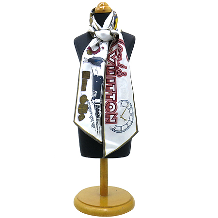 Louis Vuitton(���̺���) M75407 BANDEAU LV COMICS 100% ��ũ �浵 ��ī�� �̹���6 - ���̺��� �߰���ǰ