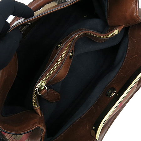 Burberry(������) �Ͽ콺üũ �к긯 ����� ȥ�� ��Ʈ�� + �����Ʈ�� 2WAY �̹���5 - ���̺��� �߰���ǰ