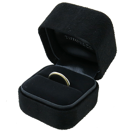 Tiffany(Ƽ�Ĵ�) PT950(�÷�Ƽ��)+18K ��� �޺� �б׷��� 3MM ���� �̹���2 - ���̺��� �߰���ǰ