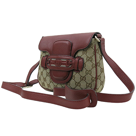 Gucci(����) 296854 GG �ΰ� �ڰ��� ���ǵ� �÷� �÷� ũ�ν��� �̹���3 - ���̺��� �߰���ǰ