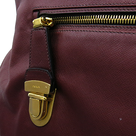 Prada(�����) BL0619 ���� ���ǾƳ�(SAFFIANO) + �׼���(TESSUT) 2WAY �̹���4 - ���̺��� �߰���ǰ