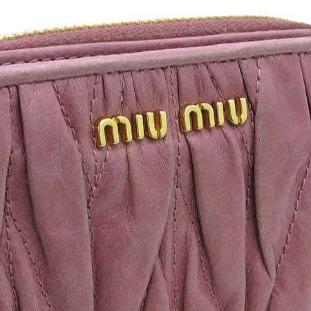 MiuMiu(�̿�̿�) 5M0522 PORTAFOGLIO LAMPO ���� �ΰ� LOTO �÷� ���� ������ �̹���3 - ���̺��� �߰���ǰ