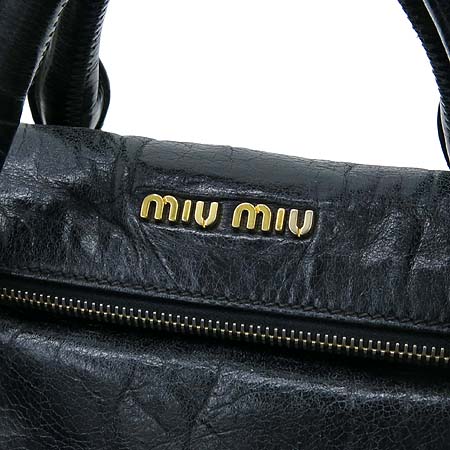 MiuMiu(�̿�̿�) RT0365 ��� �ΰ� ���� VITELLO LUX ������� ��ÿ 2WAY �̹���4 - ���̺��� �߰���ǰ