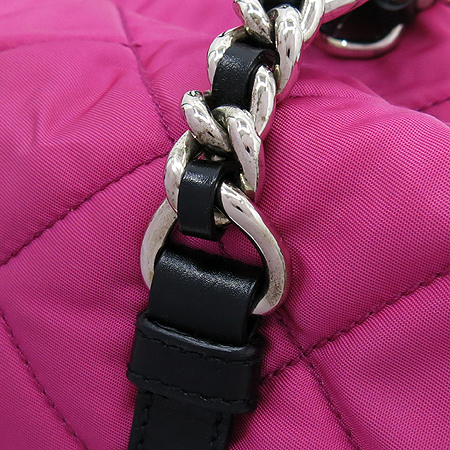 Prada(�����) BR2657 IMPUNTURATO VIN FUXIA+NERO ��ũ�к긯 �������� ȥ�� ü�� ����� + �����Ŀ�ġ �̹���4 - ���̺��� �߰���ǰ