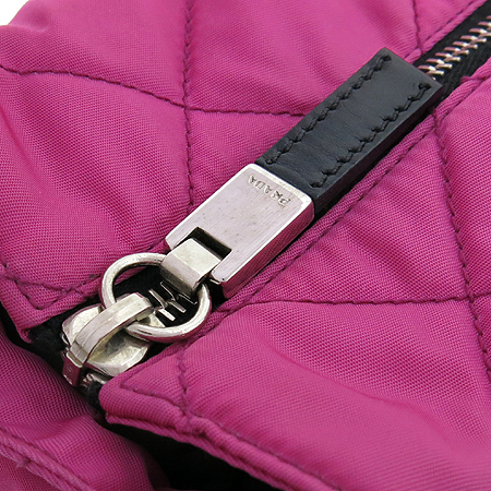 Prada(�����) BR2657 IMPUNTURATO VIN FUXIA+NERO ��ũ�к긯 �������� ȥ�� ü�� ����� + �����Ŀ�ġ �̹���5 - ���̺��� �߰���ǰ