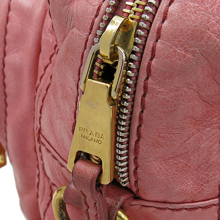 Prada(�����) BN2010 VITELLO SHINE ROSA ���ڷλ��� ��Ƽ����ũ ��Ƽ���� ��Ʈ�� + �����Ʈ�� 2WAY �̹���5 - ���̺��� �߰���ǰ