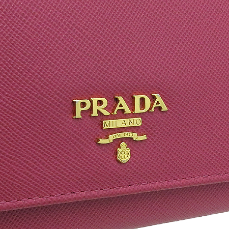 Prada(�����) 1M1132 ���� �ΰ� SAFFIANO METAL ��ũ ���ǾƳ� ������ + ���� ī������ �̹���4 - ���̺��� �߰���ǰ