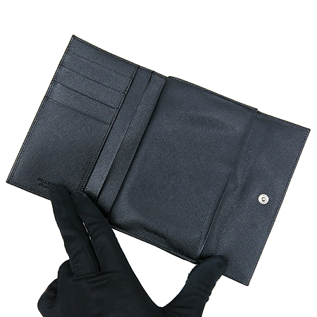 Prada(�����) 1M0964 SAFFIANO NERO ���� ���ǾƳ� ���� �ﰢ�ΰ� 2�� ������ �̹���4 - ���̺��� �߰���ǰ