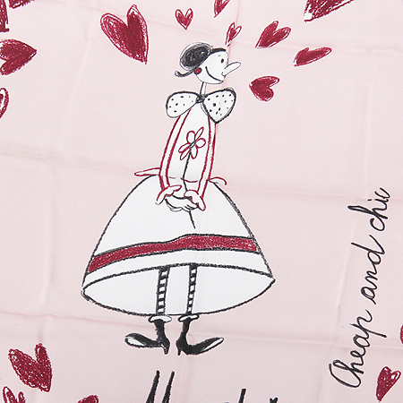 Moschino(��Ű��) 100% ��ũ �ڶ� ��ī�� �̹���4 - ���̺��� �߰���ǰ