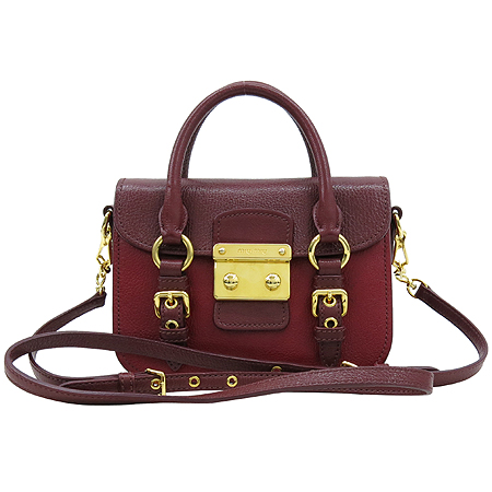 MiuMiu(�̿�̿�) RN1020 ���� �ΰ���� ����� ��÷η� ��Ʈ�� + ũ�ν� ��Ʈ�� �̹���2 - ���̺��� �߰���ǰ