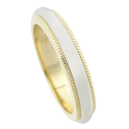 Tiffany(Ƽ�Ĵ�) PT950(�÷�Ƽ��)+18K ��� �޺� �б׷��� 3MM ���� - 6.5ȣ �̹���3 - ���̺��� �߰���ǰ