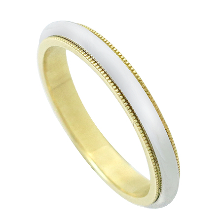 Tiffany(Ƽ�Ĵ�) PT950(�÷�Ƽ��)+18K ��� �޺� �б׷��� 3MM ���� -21ȣ �̹���2 - ���̺��� �߰���ǰ