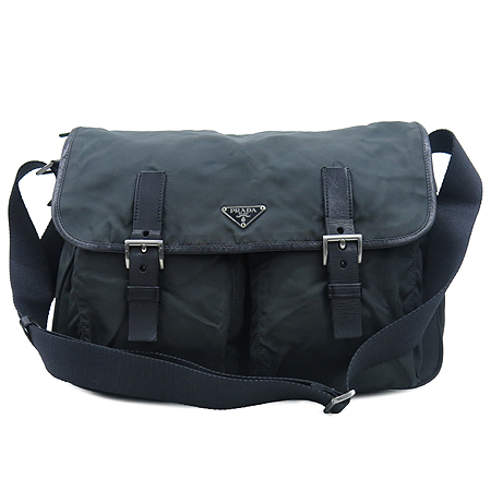 Prada(�����) BT0171 VELA SPORT PIOMBO NERO ��ũīŰ �к긯 ���� ȥ�� ���� �޽��� ũ�ν��� �̹���2 - ���̺��� �߰���ǰ