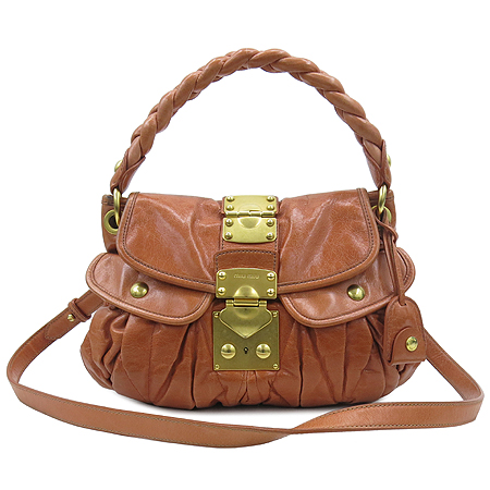 MiuMiu(�̿�̿�) RR1300 ������ ���� ���� �ΰ� PATTINA(��Ƽ��) 2WAY �̹���2 - ���̺��� �߰���ǰ