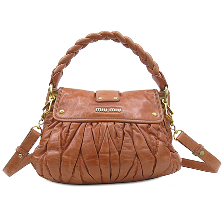 MiuMiu(�̿�̿�) RR1300 ������ ���� ���� �ΰ� PATTINA(��Ƽ��) 2WAY �̹���4 - ���̺��� �߰���ǰ