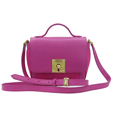 Fendi(���) 8M0321 ��ũ ���ǾƳ� MINI BORSA �̴� ���� ����ΰ� �� ��� ��Ʈ�� + �����Ʈ�� 2WAY �̹���2 - ���̺��� �߰���ǰ