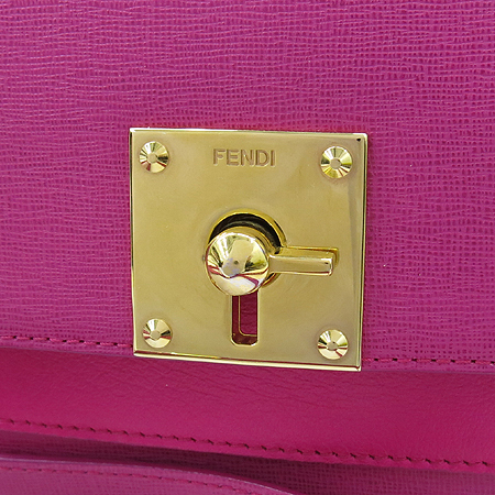 Fendi(���) 8M0321 ��ũ ���ǾƳ� MINI BORSA �̴� ���� ����ΰ� �� ��� ��Ʈ�� + �����Ʈ�� 2WAY �̹���4 - ���̺��� �߰���ǰ