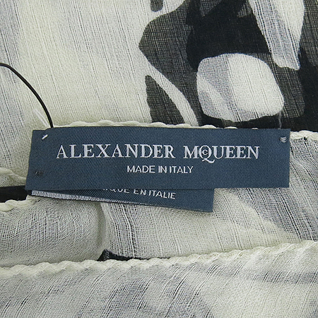 ALEXANDER MCQUEEN(�˷���� ����) ��ũ 100% ���� CHIFFON ��ī�� �̹���3 - ���̺��� �߰���ǰ