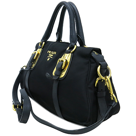 Prada(�����) BN1904 ���� �׼���(TESSUT) + SOFT CALF(����Ʈ ī��) ���� �ΰ� ��� 2WAY �̹���3 - ���̺��� �߰���ǰ