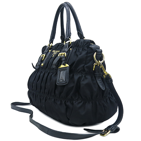 Prada(�����) BN1336 TESSUTO GAUFRE NERO ���� �к긯 ������ ����ΰ� 2WAY �̹���3 - ���̺��� �߰���ǰ
