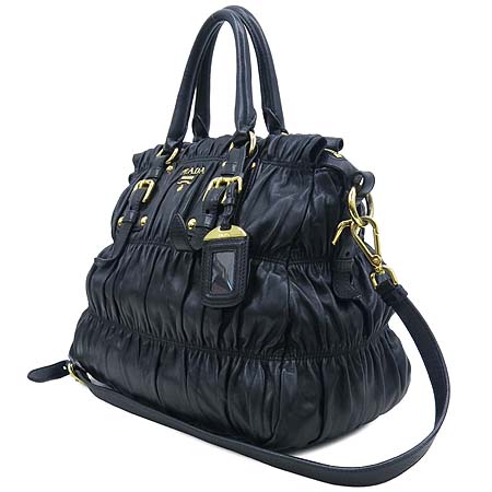Prada(�����) BN1336 TESSUTO GAUFRE NERO ���� ���� ������ ����ΰ� 2WAY �̹���3 - ���̺��� �߰���ǰ