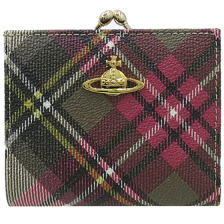 Vivienne_Westwood(���ȿ���Ʈ���) 739VW20 ORB �ΰ� üũ PVC ���� ������ �̹���2 - ���̺��� �߰���ǰ