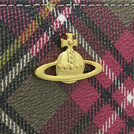 Vivienne_Westwood(���ȿ���Ʈ���) 739VW20 ORB �ΰ� üũ PVC ���� ������ �̹���3 - ���̺��� �߰���ǰ