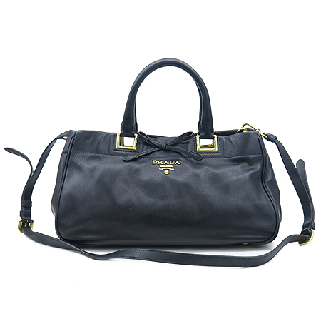 Prada(�����) BN2243 SOFTCALF NERO �������� ����ΰ� ������� ��Ʈ�� + �����Ʈ�� 2WAY �̹���2 - ���̺��� �߰���ǰ