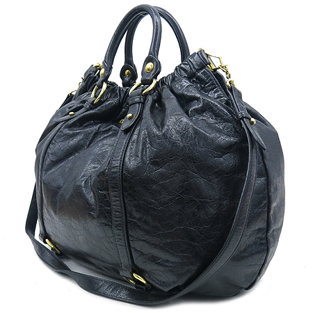 MiuMiu(�̿�̿�) VITELLO LUX ���ڷη��� ���� ���� ����ΰ� 2WAY [��������] �̹���3 - ���̺��� �߰���ǰ