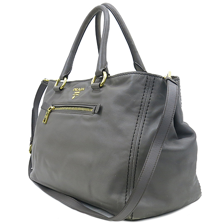 Prada(�����) BN2103 �׷��� SOFT CALF(�۾��� ����) ��Ʈ��+��� ��Ʈ�� �̹���3 - ���̺��� �߰���ǰ