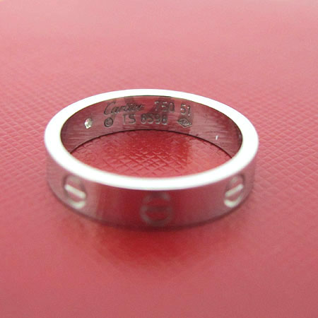 Cartier(��쿡) B4050551 18K ȭ��Ʈ��� 1����Ʈ ���̾� �̴� ���긵 ���� ���� - 11ȣ [��õ��] �̹���4 - ���̺��� �߰���ǰ