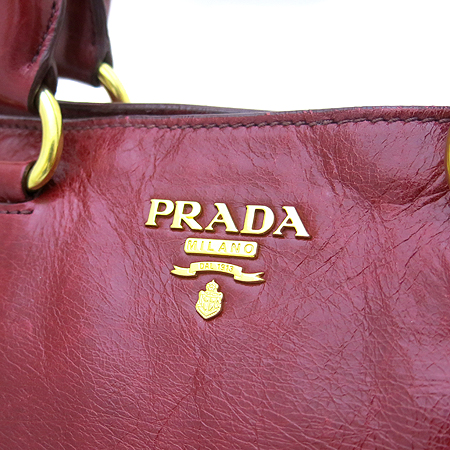 Prada(�����) BN2323 ��� ��Ż �ΰ� VITELLO SHINE(���ڷλ���) 2WAY [���빮��] �̹���3 - ���̺��� �߰���ǰ