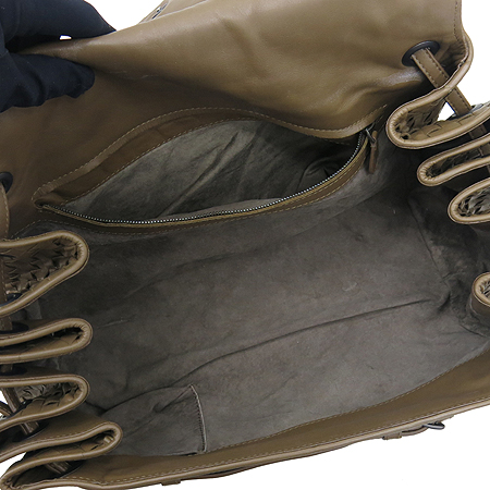 BOTTEGAVENETA(���װ�����Ÿ) 261380 VQ130 2802 ��ī���� ��Ʈ��ġ���� ���� �÷� ������ ũ�ν��� �̹���5 - ���̺��� �߰���ǰ