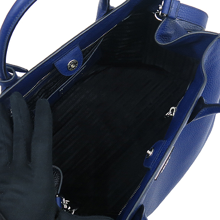 Prada(�����) BN2671 VIT.DAINO INCHIOSTRO ���緹�� �ﰢ ����ΰ� ��Ʈ�� + �����Ʈ�� 2WAY �̹���6 - ���̺��� �߰���ǰ