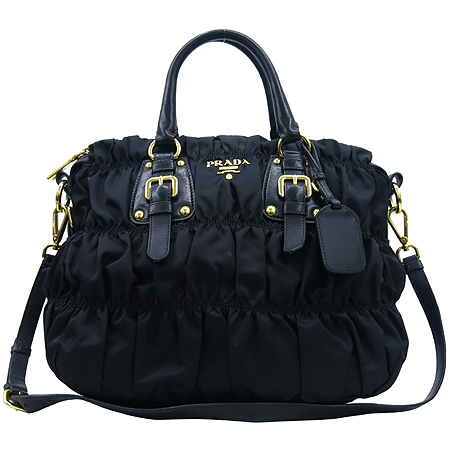 Prada(�����) BN1336 TESSUTO GAUFRE NERO ���� �к긯 ������ ����ΰ� 2WAY �̹���2 - ���̺��� �߰���ǰ