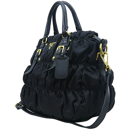 Prada(�����) BN1336 TESSUTO GAUFRE NERO ���� �к긯 ������ ����ΰ� 2WAY �̹���3 - ���̺��� �߰���ǰ